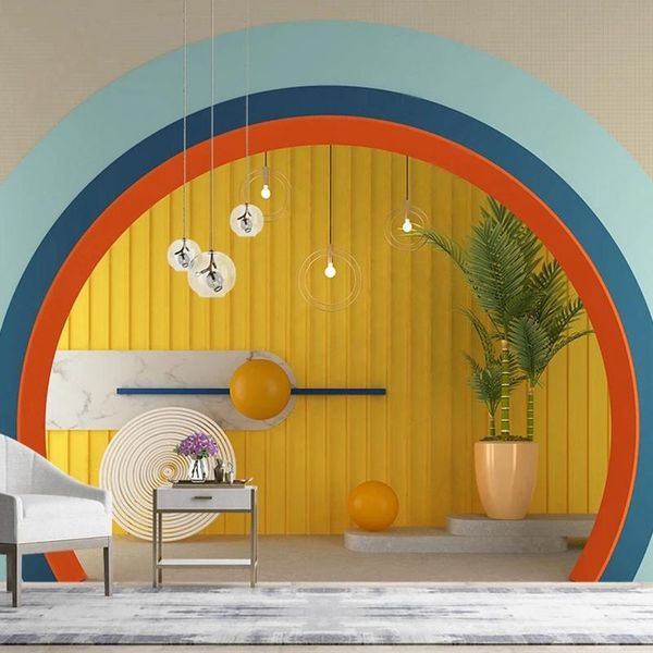 

wallpapers modern geometric solid space custom mural abstract wallpaper for kids bedroom background home interior decoration wall coverings