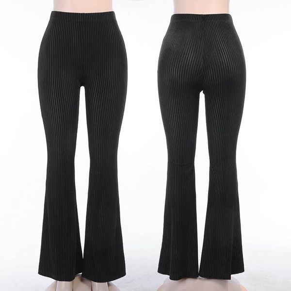 

women's pants & capris vintage streetwear women flare harajuku e-girl aesthetic grunge female trousers, Black;white