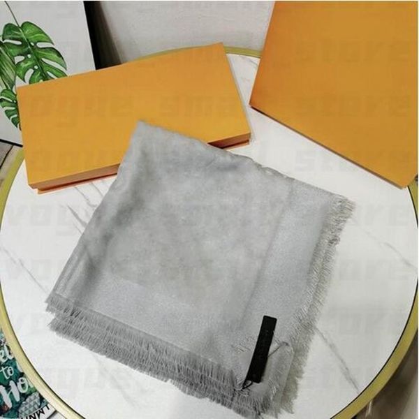 

2021 scarfs for women winter mens brand scarf luxe pashmina warm fashion imitate wool cashmere scarves, Blue;gray