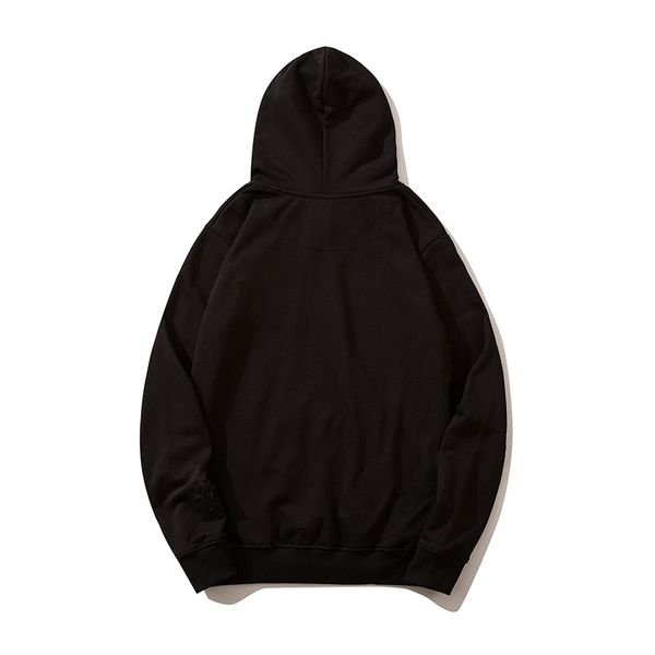 

hooded sweatshirts mens women designer hoodies clothing high street print hoodies pullover winter two-color m-xxl black gray
