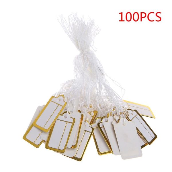 

jewelry pouches, bags personalised hand written blank diy string gift label price tag paper material jy07 21 drop, Pink;blue