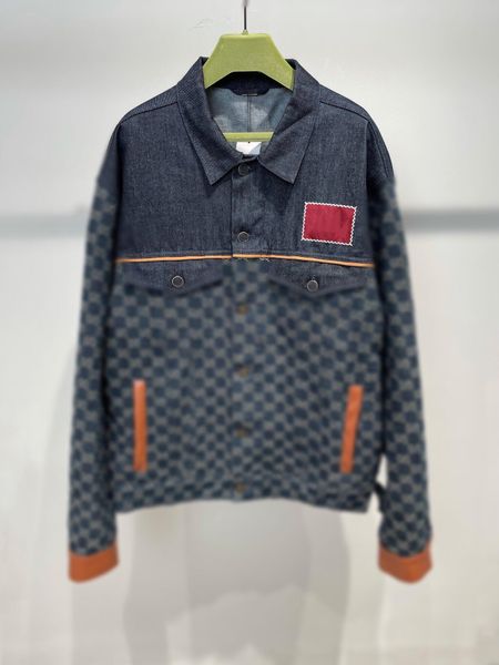 

2021 spring casual mens womens fashion denim jackets, Black;brown