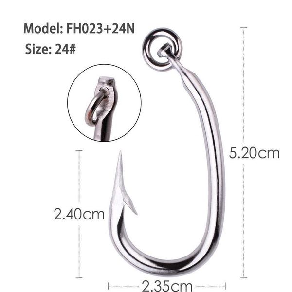 

50pc giant barbed sea fishing hook 10 - 16# hooks crazy big tuna bass shark fish hook boat fishing explorer catchin jllcdz