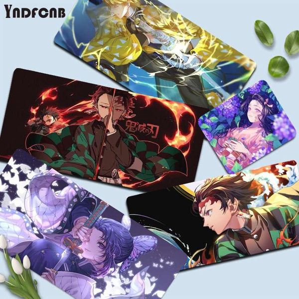 

mouse pads & wrist rests anime kimetsu no yaiba beautiful comfort mat gaming mousepad size for keyboards boyfriend gift
