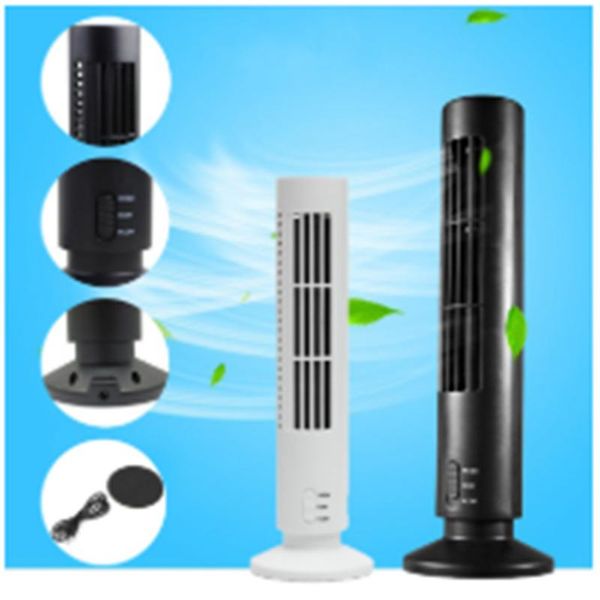 

electric fans 5v 2.5w mini portable cooling purifier air conditioner tower bladeless home office pc computer lapusb desk fan