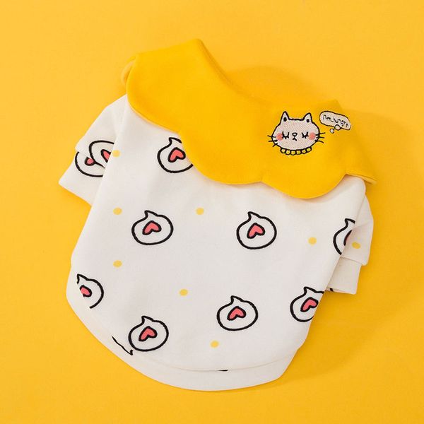 

autumn cloth dog sweater small two legged cat autumn and winter cute thin pet