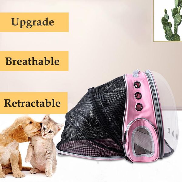 

cat carriers,crates & houses retractable carrier bags breathable pet carriers transport bag carrying for cats outdoor puppy travel