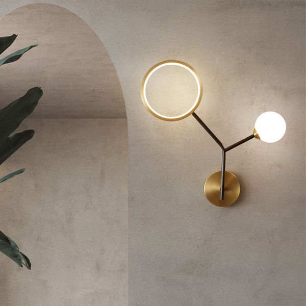 

2021 new lamps the fourth headboard corridor be modern interior decorations nordic branch led to wall light k4iv
