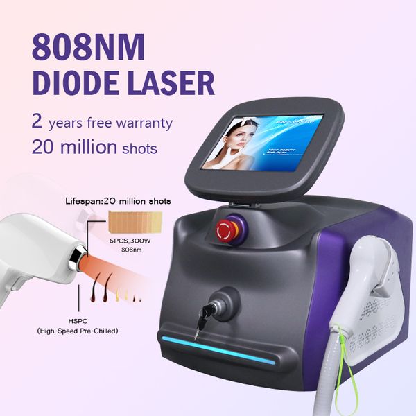 

2021 ce approved 808nm painless hair remove portable diode laser machine men women permanent fast hair removal beauty equipment, Black