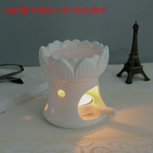 

fragrance lamps ceramic lotus candle burner essential oil lamp