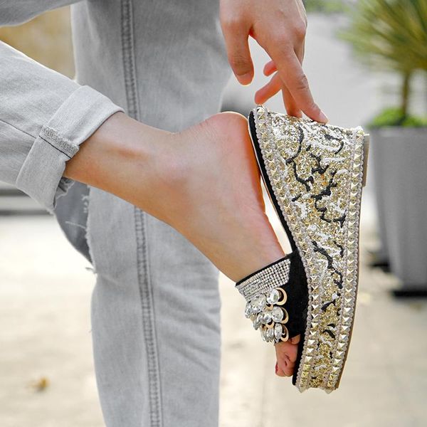 

summer new high-heeled fashion platform women sandals women shoes, Black