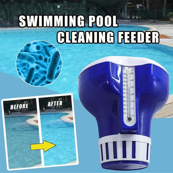 

pool & accessories swimming spa dispenser floating tablet chlorine automatic applicator supplier pump cleaning tool #g2