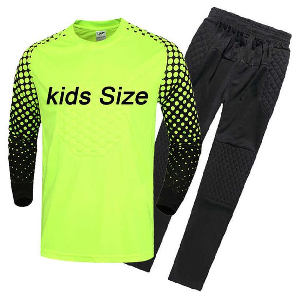 

kids football goalkeeper jerseys sport kit boys soccer sets survetement football jerseys futbol training uniforms set tracksuit, Gray