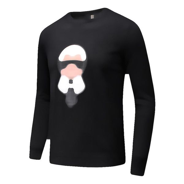 

2021 designer sweater letter printing men sweaters t shirt casual round long sleeve embroidery superme hoodies face north jacket women mens, White;black