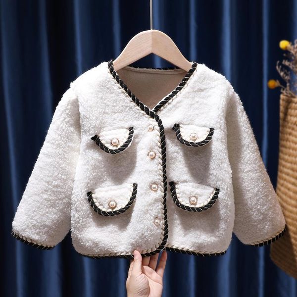 

jackets fashion girl jacket kids autumn winter clothes children long sleeve coat for baby outerwear toddlers infant overcoat 1-6t, Blue;gray