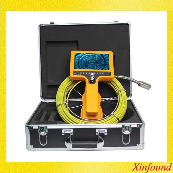 

pipe camera sewer 512hz transmitter sonde locating duct video snake inspection system kit w/7'tft monitor