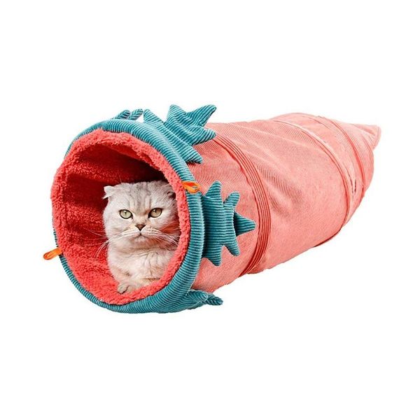 

cat toys wsfs collapsible tunnel tubes fun run crinkle play tunnels for pets kittens rabbits