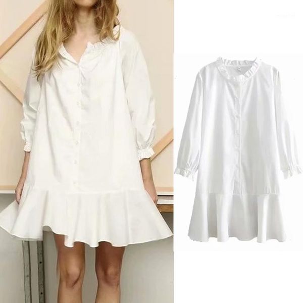 

women solid color laciness mini dress o-neck long sleeve slim waist chic midi mujer casual dresses, Black;gray