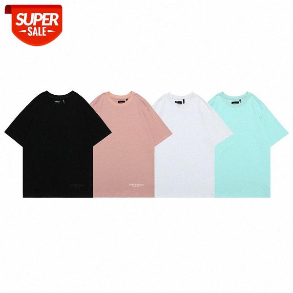 

fog back reflective letters round neck pullover short sleeve men and women same batch #tb6m, White;black