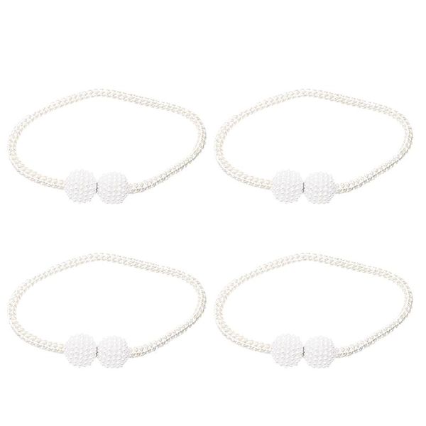 

curtain & drapes 4pcs magnetic tiebacks buckle decorative
