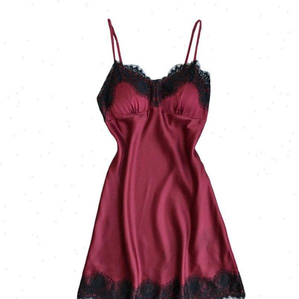 

women dresses plus size lace nightwear underwear robe babydoll sleepwear dress features, Black;gray