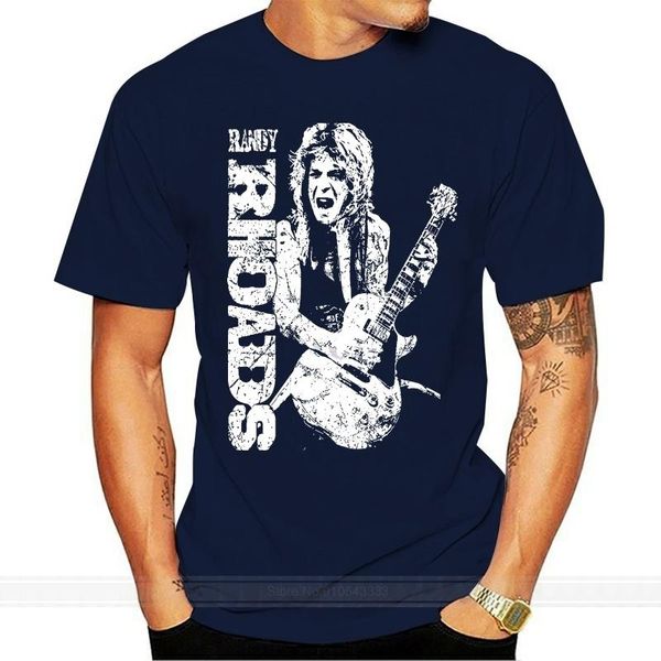 

men's t-shirts summer fashion teen o neck tee shirts randy rhoads casual t short sleeves shirt men clothing, White;black