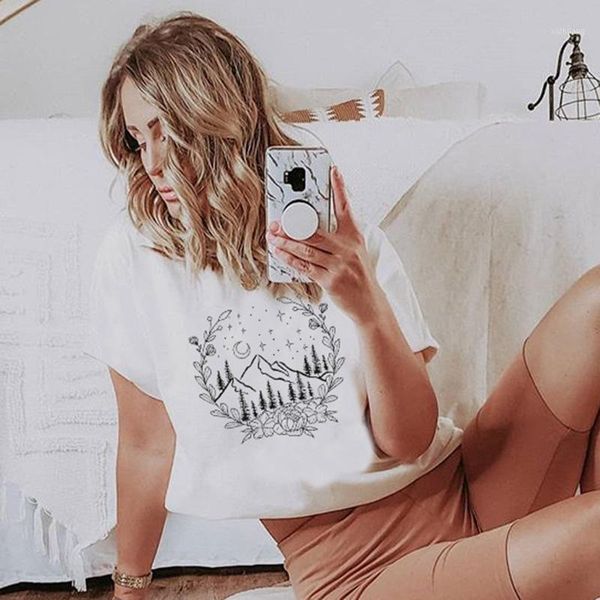 

women's t-shirt plus size crop summer white t-shirts for women casual short sleeve o-neck ladies print shirt blusas mujer 2xl
