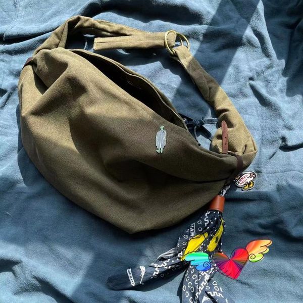 Zaino Zaini KAPITAL Uomo Donna Primavera Estate Borsa a tracolla in tela vintage di alta qualità