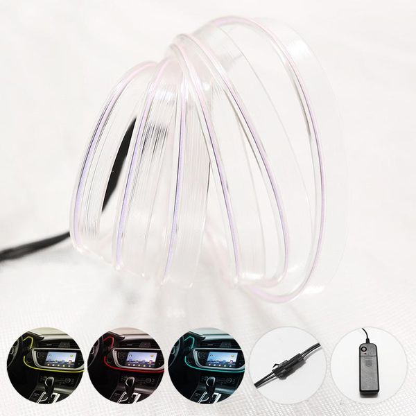 

other lighting bulbs & tubes neon light car decor rgb led under flexible 1m/2m/3m/5m sign rope soft tube lights el wire strip
