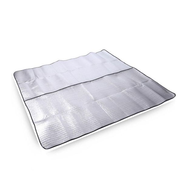 

outdoor pads waterproof aluminum foil eva camping mat foldable folding sleeping picnic mattress backing camp sunbath tent