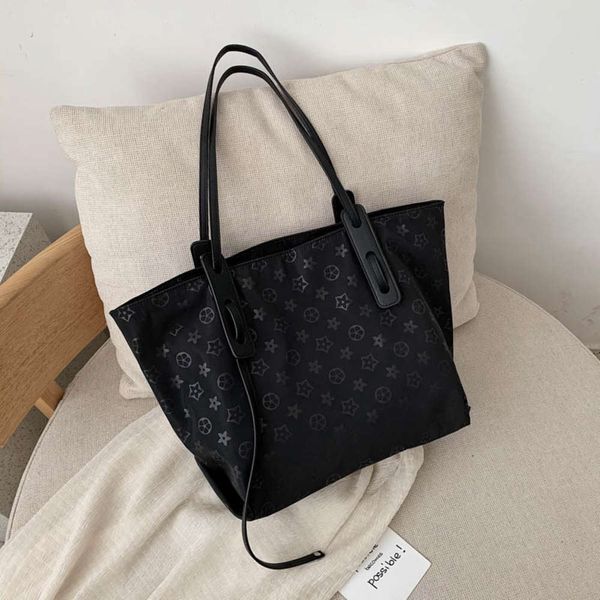 

handbag oxford cloth bag women's korean old flower tote bag high capacity handbag