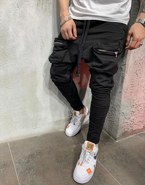 

fast deliver joggers gym casual women pants sweatpants gray homme trousers sporting clothing bodybuilding, Black