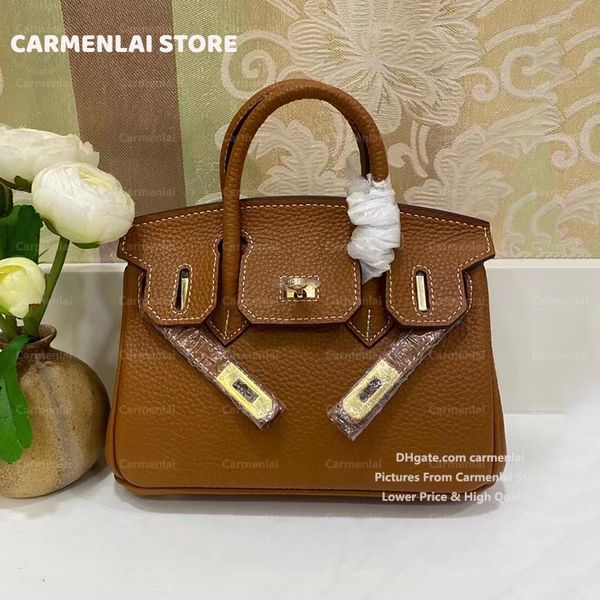 

20cm tote bag fashion women berkin handbags purses cowhide real genuine leather female luxurys designers crossbody bags with gold hardware