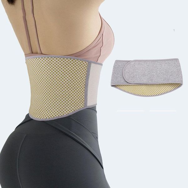 

waist support outdoor winter protect the stomach and abdomen breathable gym fitness protective gear, Black;gray