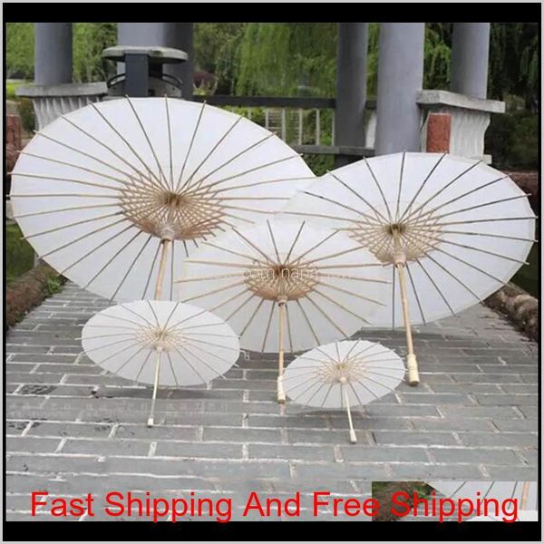 

bridal wedding paper umbrellas parasols handmade plain chinese mini craft umbrella for hanging ornaments diameter:20-30-40-60cm sa2yp izucr