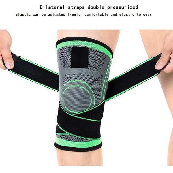 

elbow & knee pads 2pcs outdoor sports men and women climbing pressurized cap brace protector fitness running basketball volleyball cycling, Black;gray