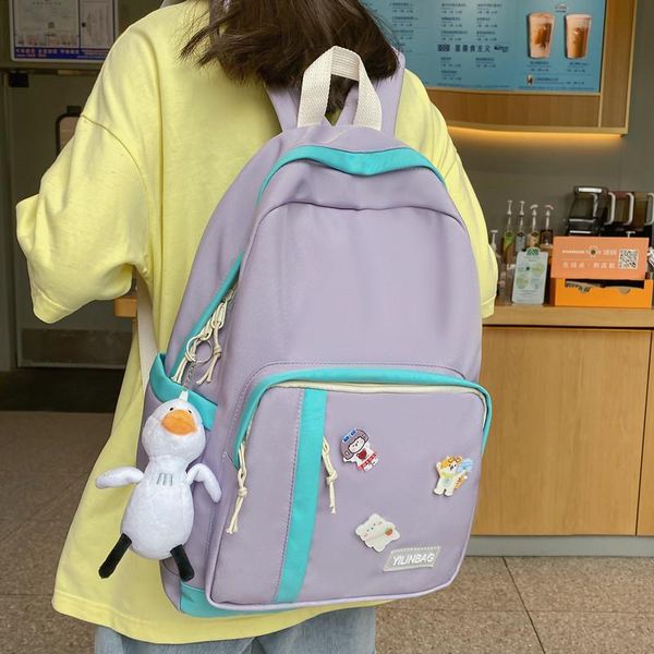 

backpack original uoct.all high school student female 2021 korean harajuku campus large-capacity bag