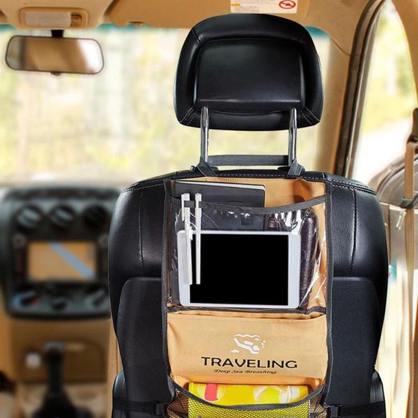 

car organizer younar seat back hanging bag storage box backseat tissue