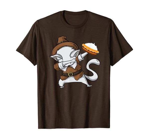 

Dabbing Cat Pilgrim Holding Pumpkin Pie Thanksgiving Day T-Shirt, Mainly pictures