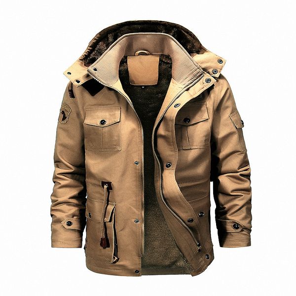 

2021 new newly designer fashion winter jacket stand collar thick veet warm parka men hooded long trench coats hombre qoej, Black