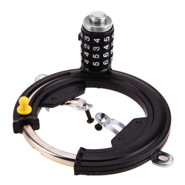 

bike locks security accessories iron rustproof general bicycle horseshoe anti-theft lock password share durable practical