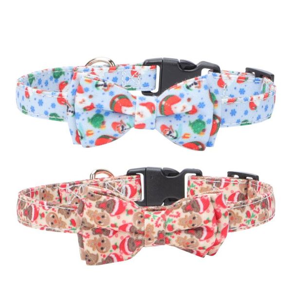 

cat collars & leads 2pcs christmas creative pet adjustable necklace supplies