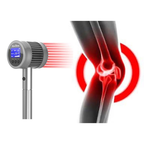

electric massagers lllt 650nm and 808nm cold laser physical therapy handy health care device back pain/neck pain/shoulder pain relief