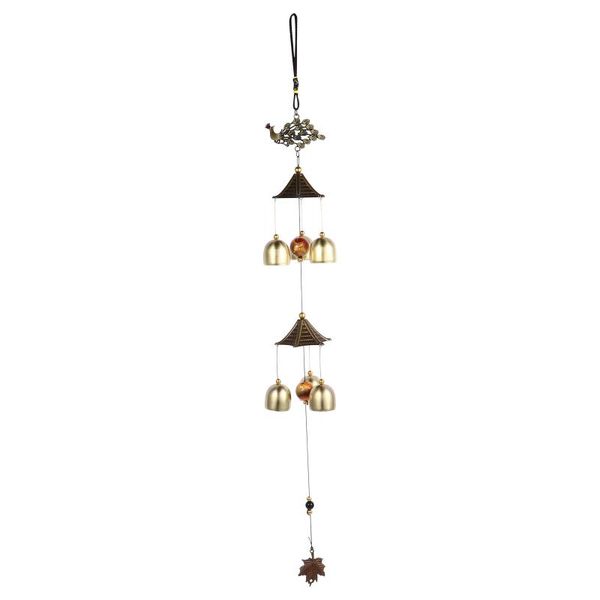 

1pc creative bell wind-bell alloy hanging bell door decorative hanging drop