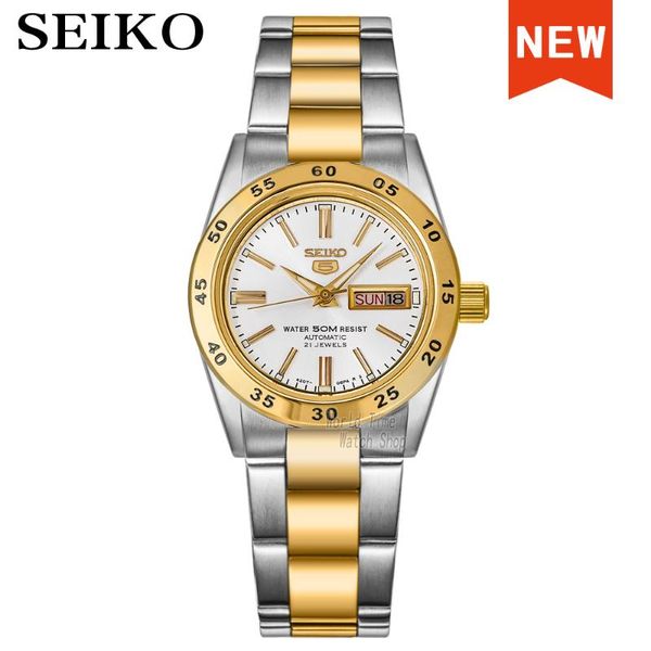 

wristwatches watch woman 5 automatic fashion sport clock wrist relogio masculino symg42k1, Slivery;brown