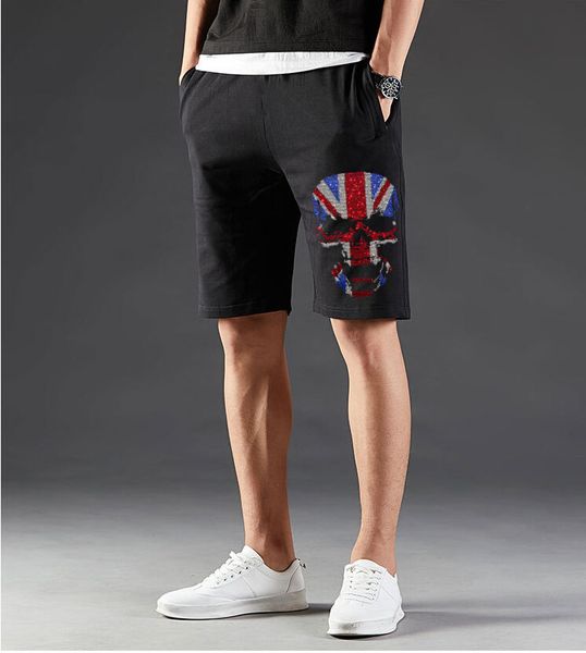 

colorful street wear summer short pants fashion solid drill 2022 new style, White;black