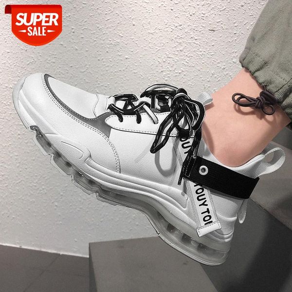 

men's shoes autumn and winter cushion running leather casual sports daddy couple youth #6h40