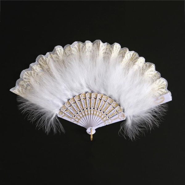 

other home decor lolita feather folding fan japanese sweet fairy girl dark gothic court dance hand art craft gift wedding party decoratio
