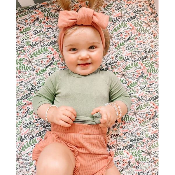 

0-18m newborn kid baby girl clothes set long sleeve romper bodysuit elegant ruffles shorts set cute sweet clothing outfit, White