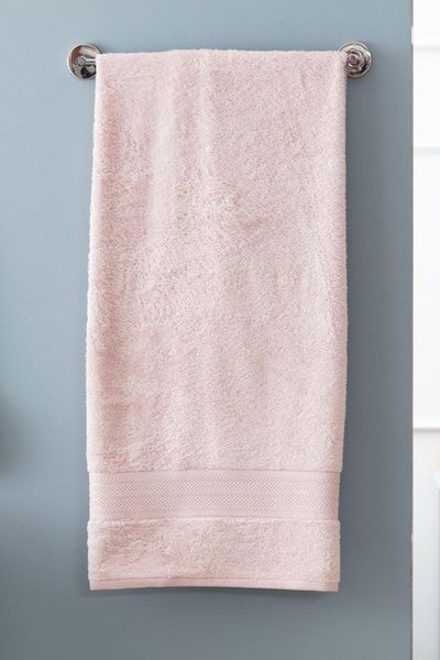 

towel abrial bamboo bath 90x150 cm - powder